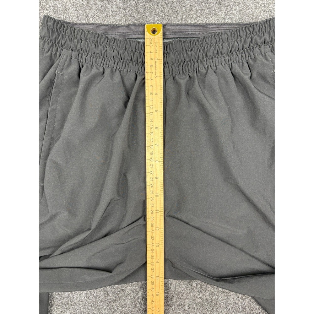 Nike Dri-FIT Mens Large Gray Athletic Track Pants Zip Ankle Running Joggers - Picture 5 of 12